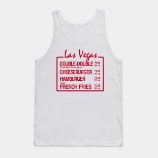 Las Vegas Burger Tank Top